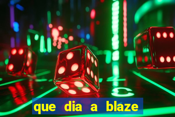 que dia a blaze paga o cashback